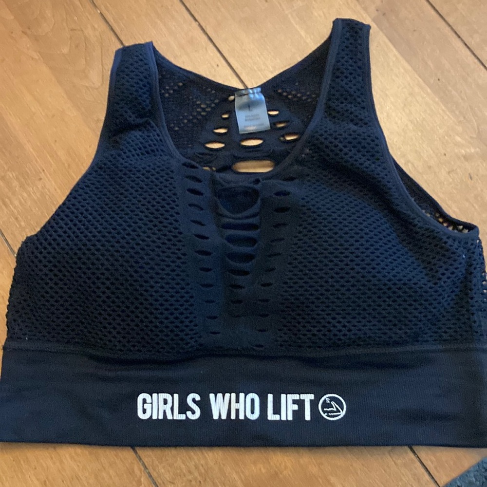 Girls Who Lift Sports Bra